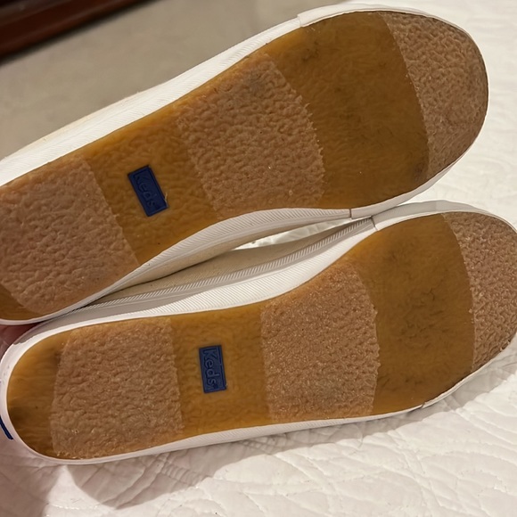 Adorable cream color canvas Keds with Ortholite insoles, size 9.5 - Picture 4 of 5